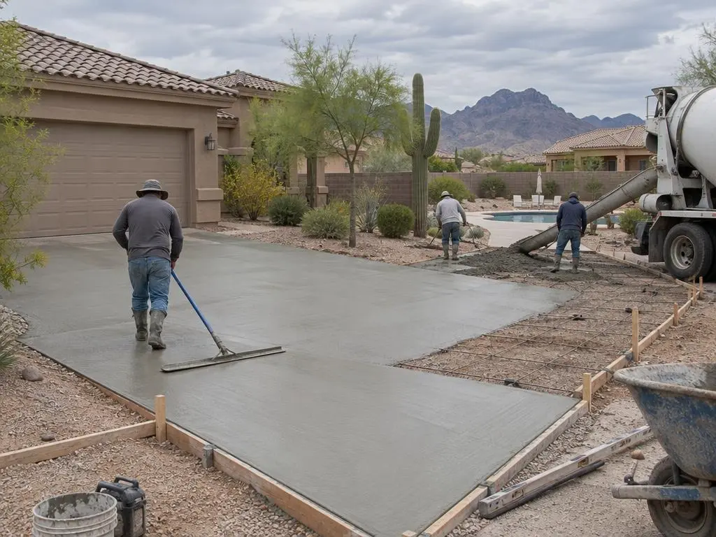 Concrete Driveways in Goodyear, AZ